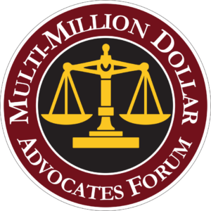 Multi-Million Dollar Advocated Forum Badge